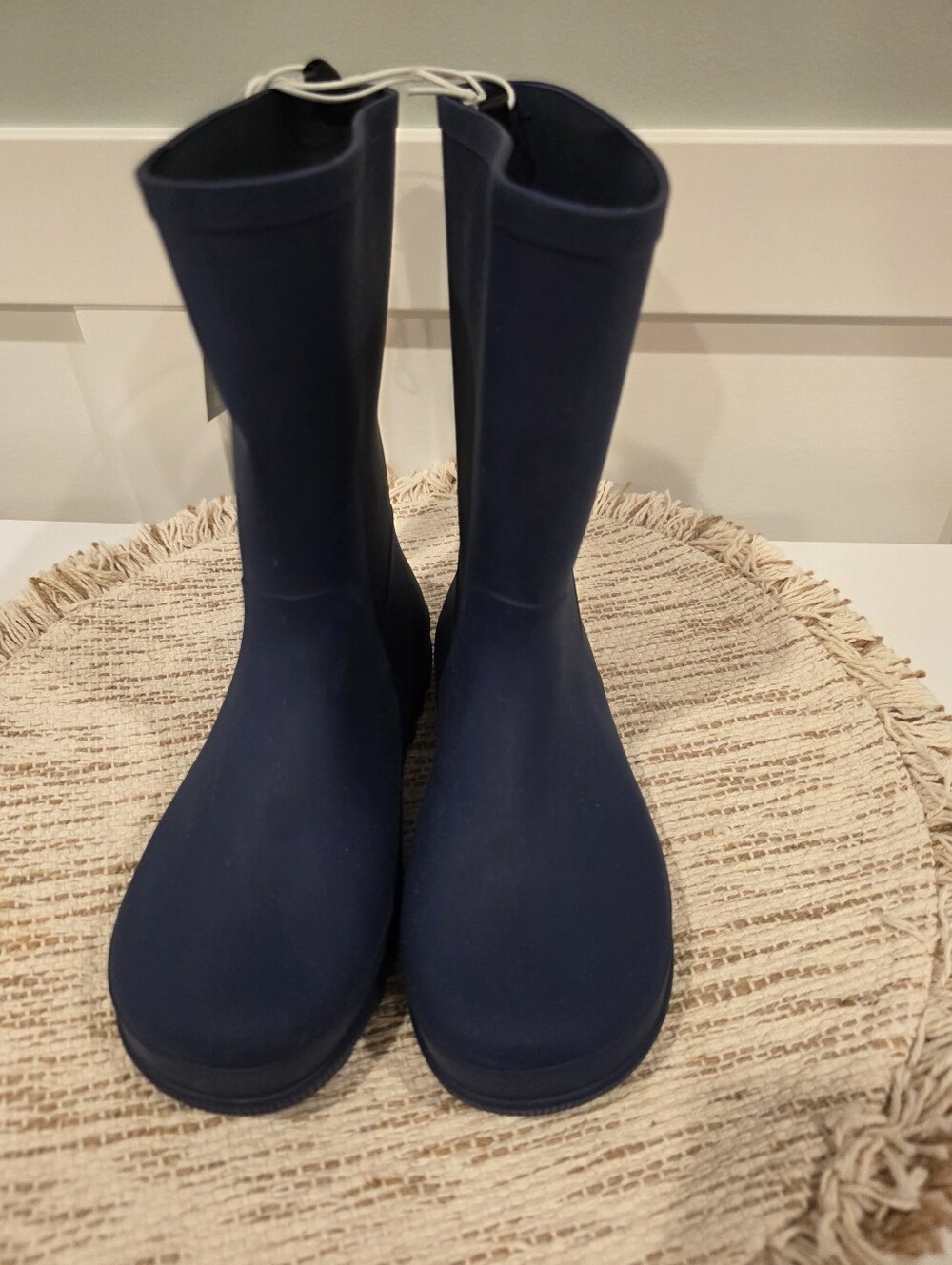 Cat & Jack Kids Size 1Y Navy Blue Rainboots New With Tags Target - Picture 2 of 6